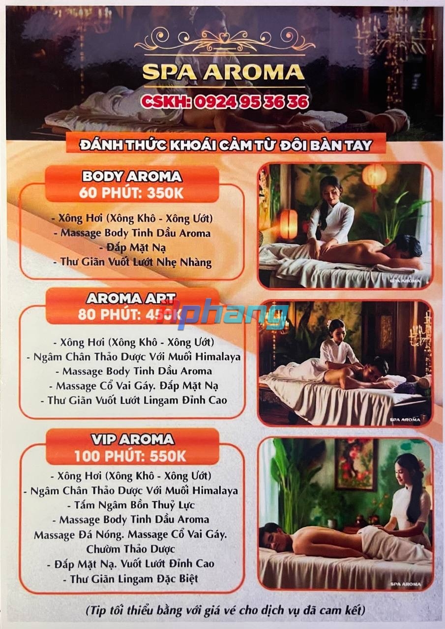 Spa Thư Giãn Aroma – Gò Vấp